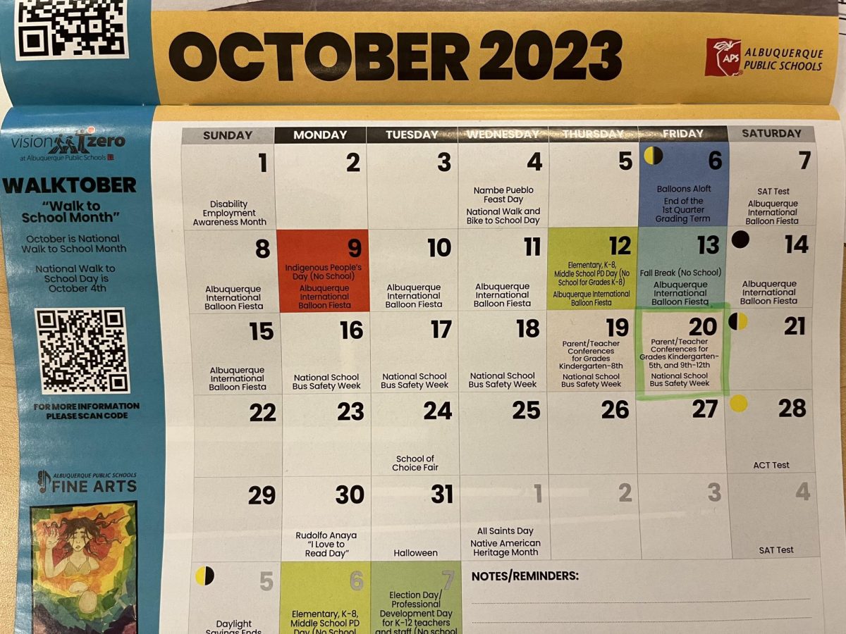 Parent Conferences Coming Up Friday, October 20th, 2023