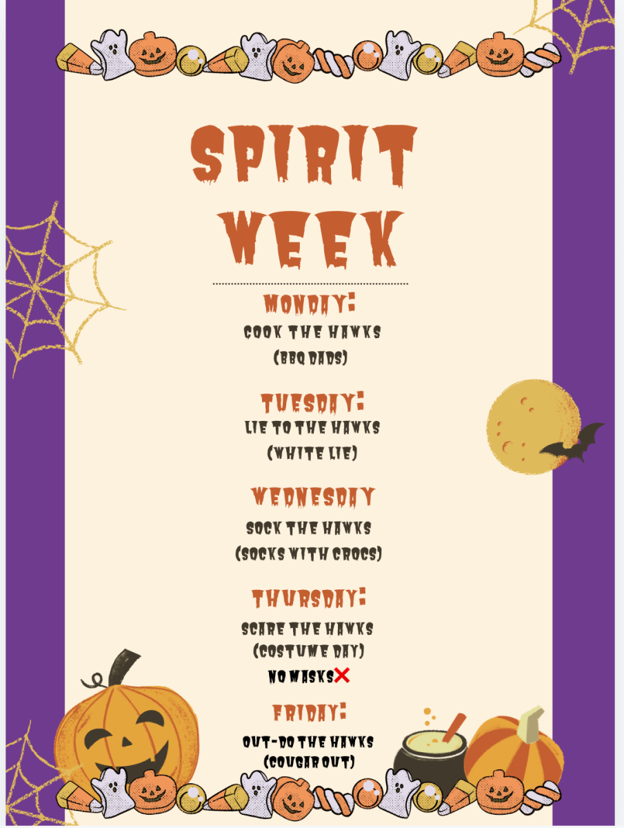 Beat The Hawks! Spirit Week Is Here!