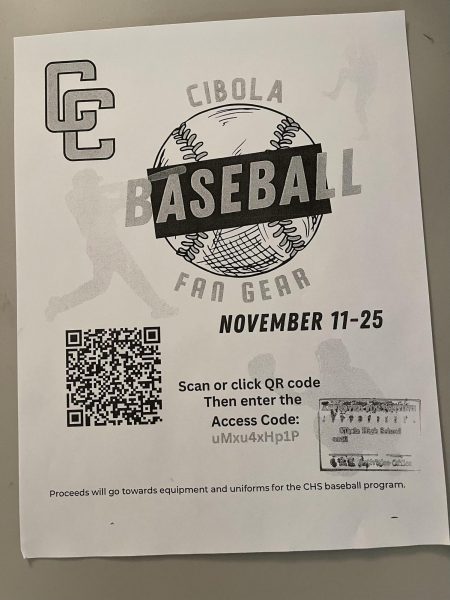 Cibola Baseball Fan Gear Is For Sale!