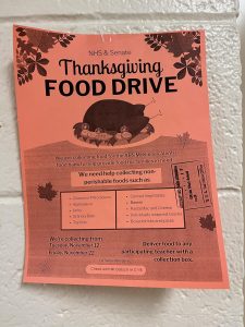 Cibola's annual Thanksgiving Food Drive is on!