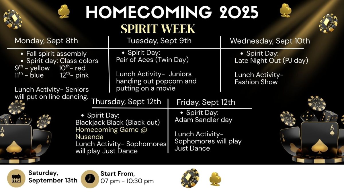 Homecoming Spirit Week Is Almost Here!