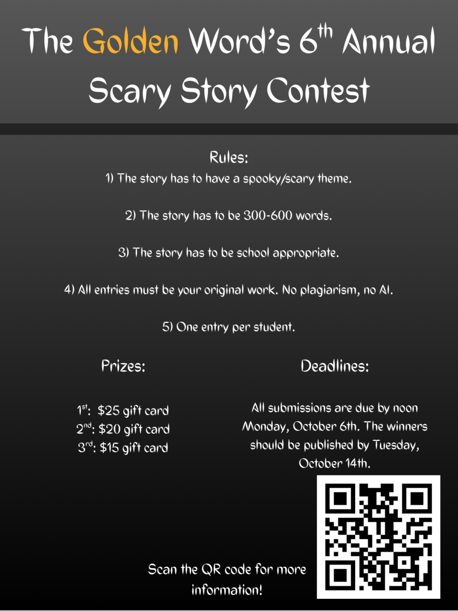 The Golden Word's 6th Annual Scary Story Contest: Open Now!